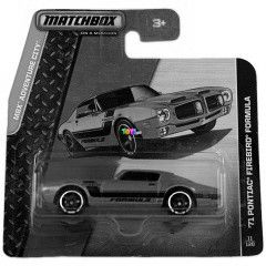 Matchbox - MBX Adventure City - 71 Pontiac Firebird Formula