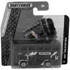 Matchbox - MBX Adventure City - MBX Two-Story Bus emeletes busz