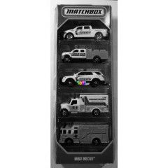 Matchbox - MBX Rescue kisaut kszlet, 5 db-os