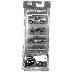 Matchbox - Outdoorset kisautk, 5 db-os