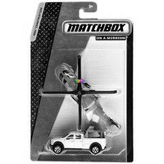 Matchbox: Repl s kisaut - srga helikopter s ezst terepjr