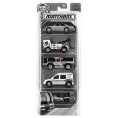 Matchbox - Vrosi szolglati jrmvek, 5 db