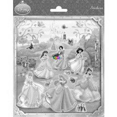 Matrica - Disney Hercegnk, Glitter