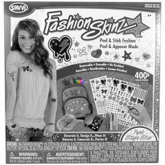Matrica s tetovls kszt kszlet - Punk Style Star