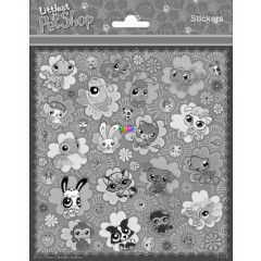 Matrica - Littlest Pets Shop, Glitter
