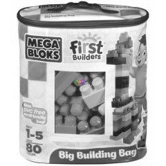 Mega Bloks - 80 db építőkocka táskában