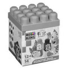 Mega Bloks - llatok - 14 db ptkocka dobozban