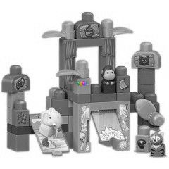 Mega Bloks - Bartsgok a szafariban ptkocka kszlet, 45 darabos