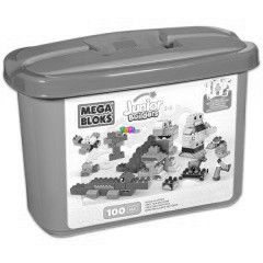 Mega Bloks - Junior Builders - Szrnyal kpzelet doboz, 100 db