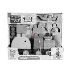 Mega Bloks - Szafarivonat llatfigurkkal