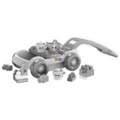 Mega Bloks - Teadlutn - 16 db ptkocka kiskocsin