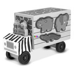 Melissa and Doug - llatos formailleszt fa kszsgfejleszt jtk