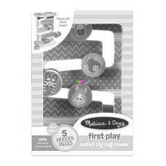 Melissa and Doug - cikk-cakk torony kszsgfejleszt jtk