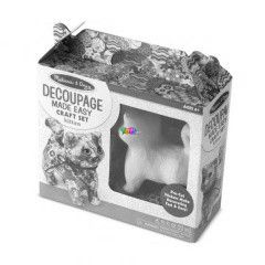 Melissa&Doug - Kreatv jtk - Decoupage, cica