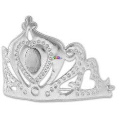 Mlysg kirlyn puha tiara - ezst