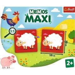 Memos Maxi memóriajáték - Farm, 24 db-os