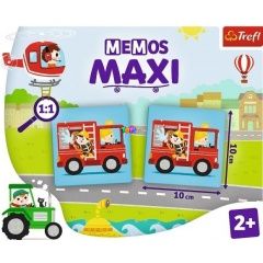 Memos Maxi memóriajáték - Járművek, 24 db-os