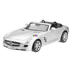 Mercedes-Benz SLS AMG Roadster autmodell - ezst, 1:24