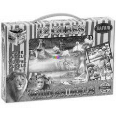 Mesekocka mix - 12 darabos - Vadllatok