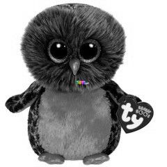Midnight bagoly plssfigura - 15 cm, narancssrga