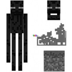 Minecraft - Diamond Level Enderman figura - 14 cm