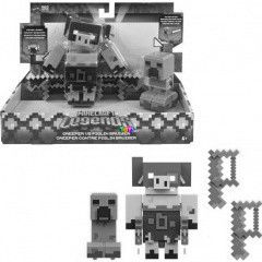 Minecraft Legends - Mozgathat figurk, dupla csomag