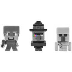 Minecraft minifigurk - Iron Golem, Steve, Witch