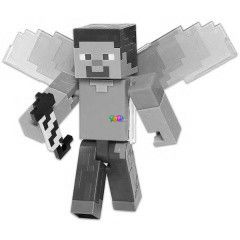 Minecraft - Steve akcifigura szrnnyal