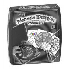 Mini mandala tervez - romantikus