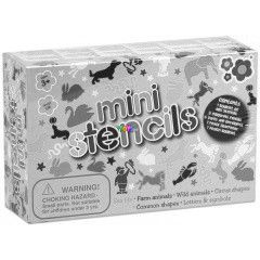 Mini stencilek dobozban - kk