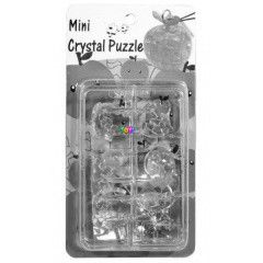 Miniini 3D kristly puzzle - Zld alma
