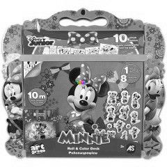 Tekercses sznezasztal kiegsztkkel - Minnie egr
