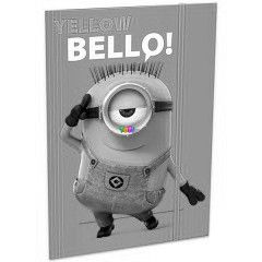 Minyonok Yellow Bello! gumis mappa - A4-es