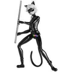 Miraculous - Macska figura, 13 cm