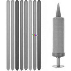 Modellez lufi csomag pumpval - 10 db-os