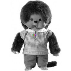 Monchhichi - Fi, 20 cm, narancssrga, cskos ruhban