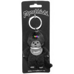 Monchhichi kulcstart - Fi figura, kk elkvel, 10 cm