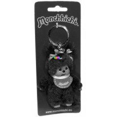 Monchhichi kulcstart - lny figura elkvel, 10 cm