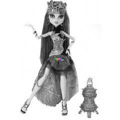 Monster High - 13 kvnsg baba - Frankie Stein partiruhban
