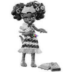 Monster High - Clawdeen Wolf Szrnycsald - Pawla Wolf baba - 15 cm