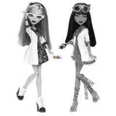 Monster High - Ghoulia Yelps s Cleo De Nile kiegsztkkel