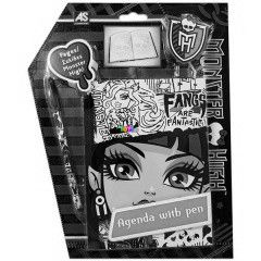 Monster High jegyzetfzet tollal - Fangs Are Fantastic