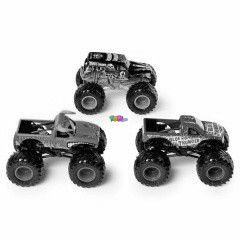 Monster Jam - 3 db-os kisaut csomag, 1:64