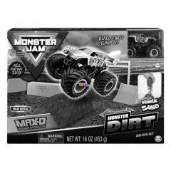 Monster Jam - Dirt Deluxe szett autval