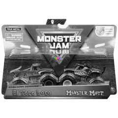 Monster Jam - El Toro Loco s Monster Mutt, kt darabos szett