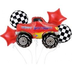 Monster Trucks - Szletsnapi flia luficsokor, 5 db-os
