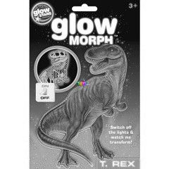 Morph T-Rex foszforeszkl matrica