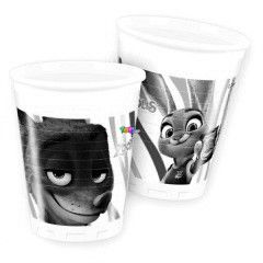 Manyag pohr - Zootropolis - llati nagy balh, 200 ml, 8 db