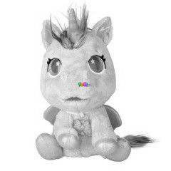 My Baby Unicorn interaktv plssfigura - Rzsaszn, pink srnnyel