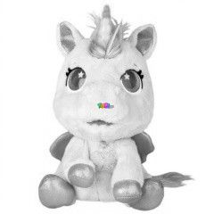 My Baby Unicorn interaktv plssfigura, vilgos rzsaszn, lila srnnyel